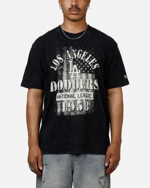New Era Los Angeles Dodgers Armed Forces T-Shirt Washed Black