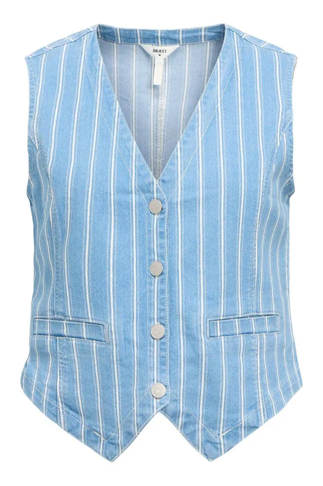 Object Mollie Striped Waistcoat