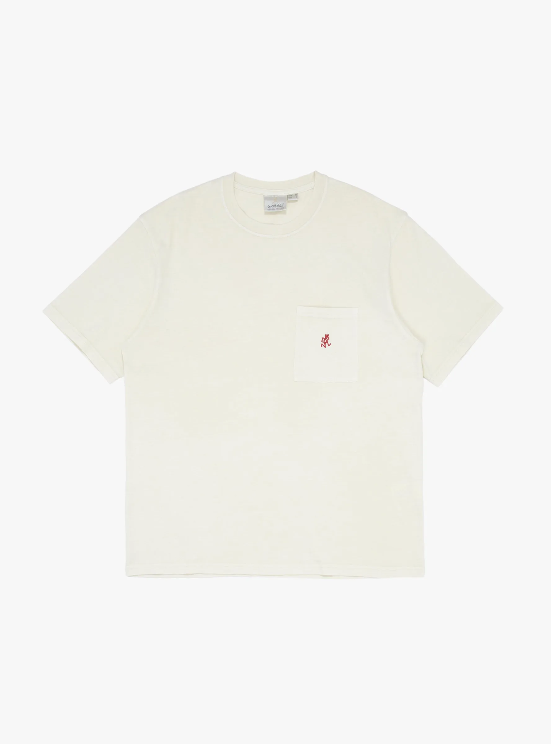 One Point Tee Pigment Dyed Natural