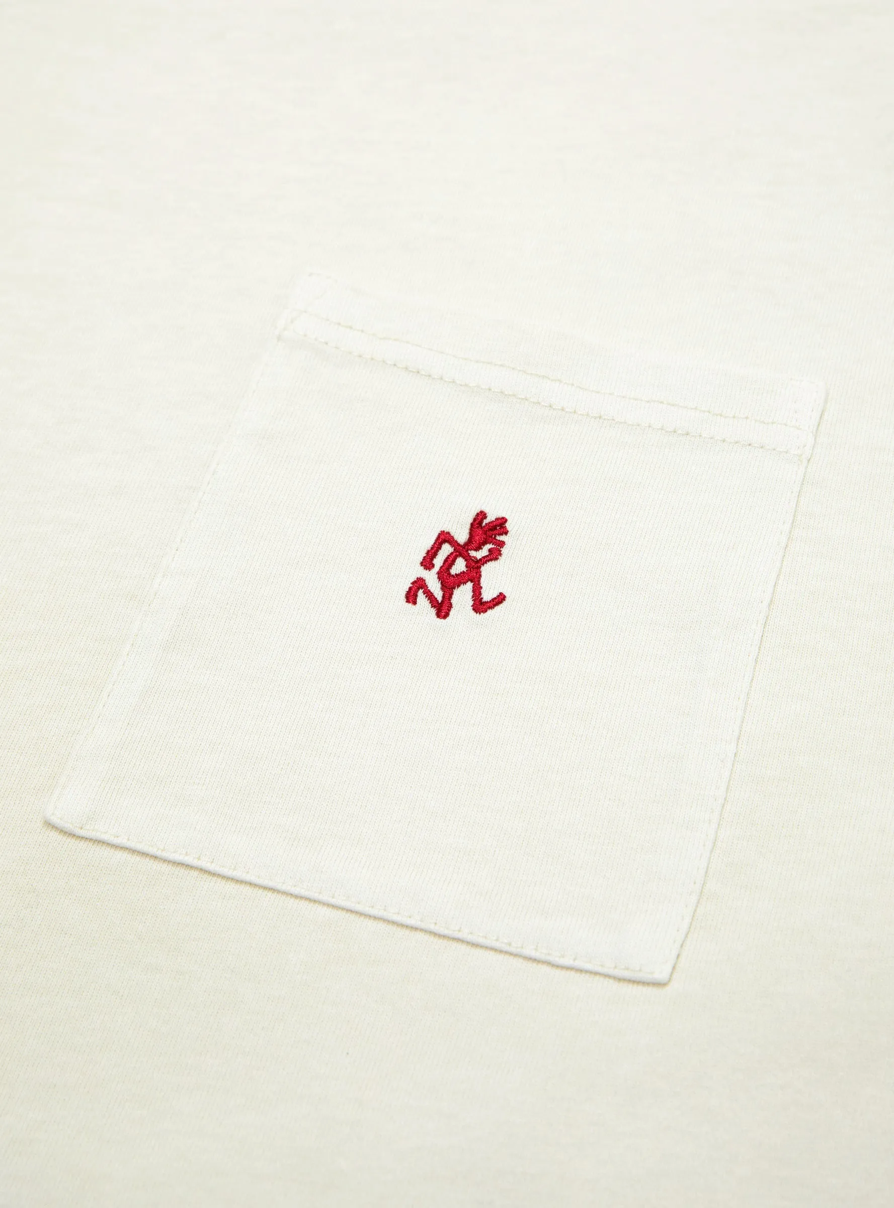 One Point Tee Pigment Dyed Natural