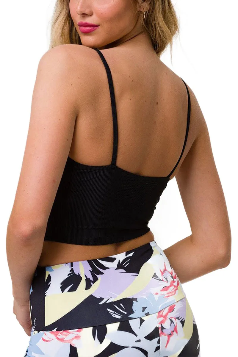 Onzie Flow Belle Cami Crop Top 3778 Ribbed