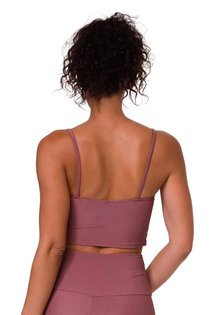 Onzie Flow Belle Cami Crop Top 3778 Ribbed