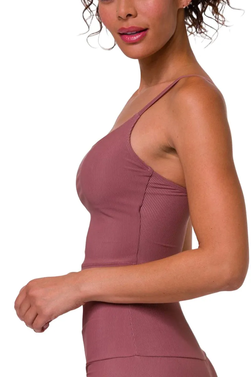 Onzie Flow Belle Cami Crop Top 3778 Ribbed