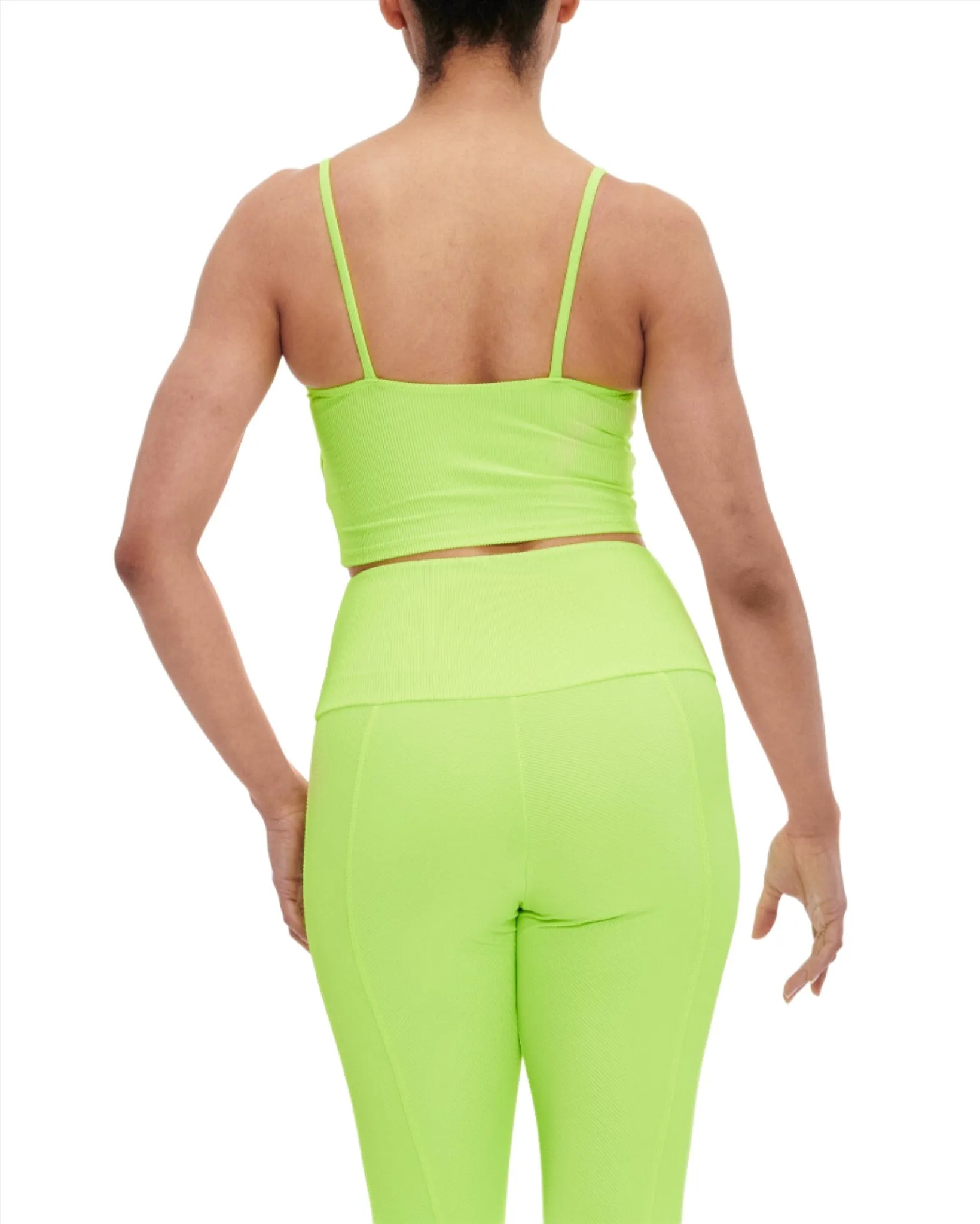 Onzie Flow Belle Cami Crop Top 3778 Ribbed