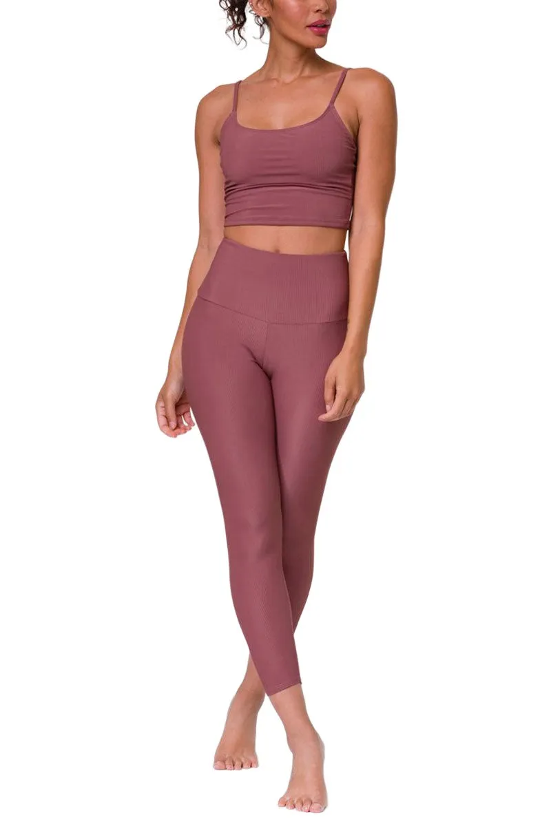Onzie Flow Belle Cami Crop Top 3778 Ribbed