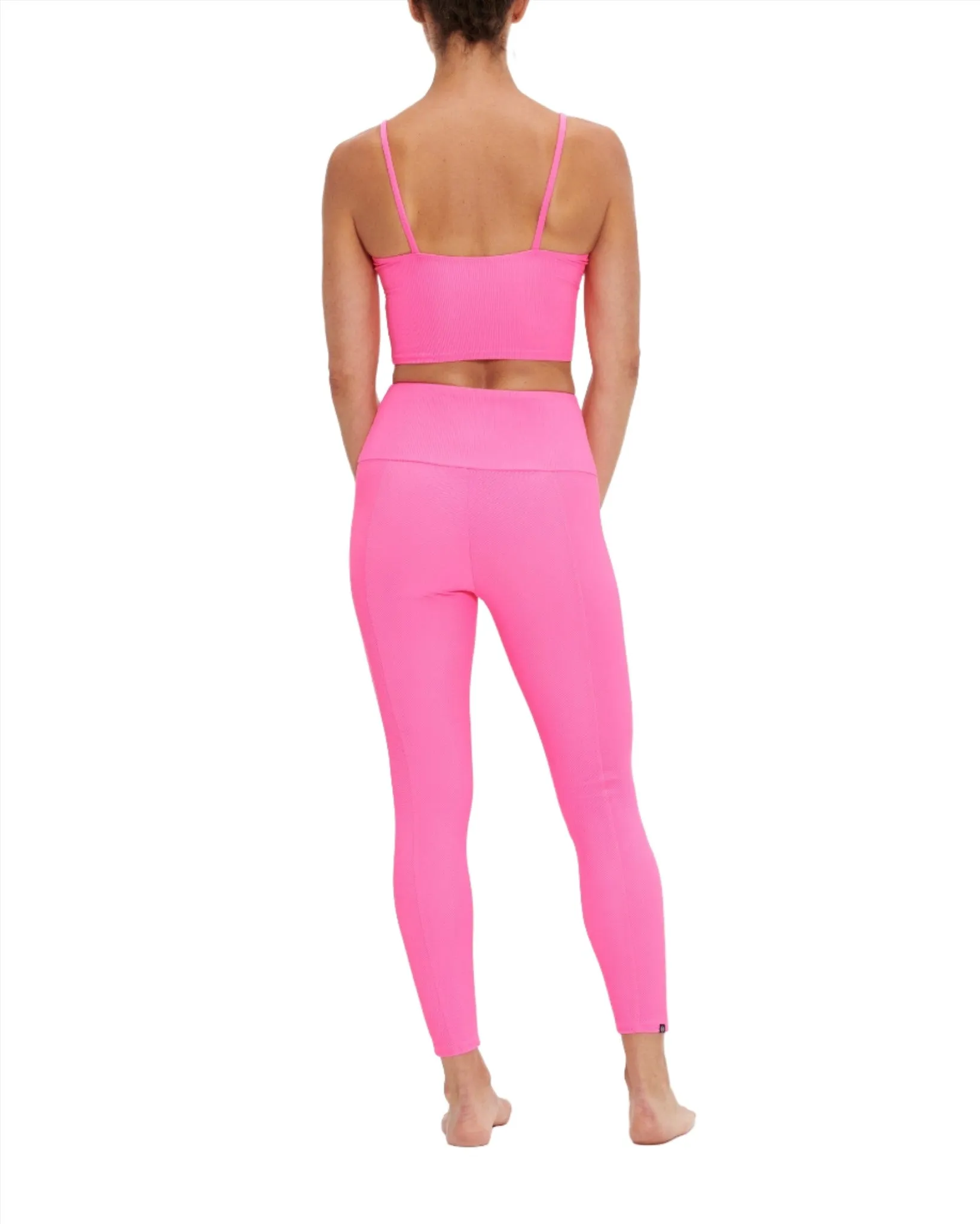 Onzie Flow Belle Cami Crop Top 3778 Ribbed