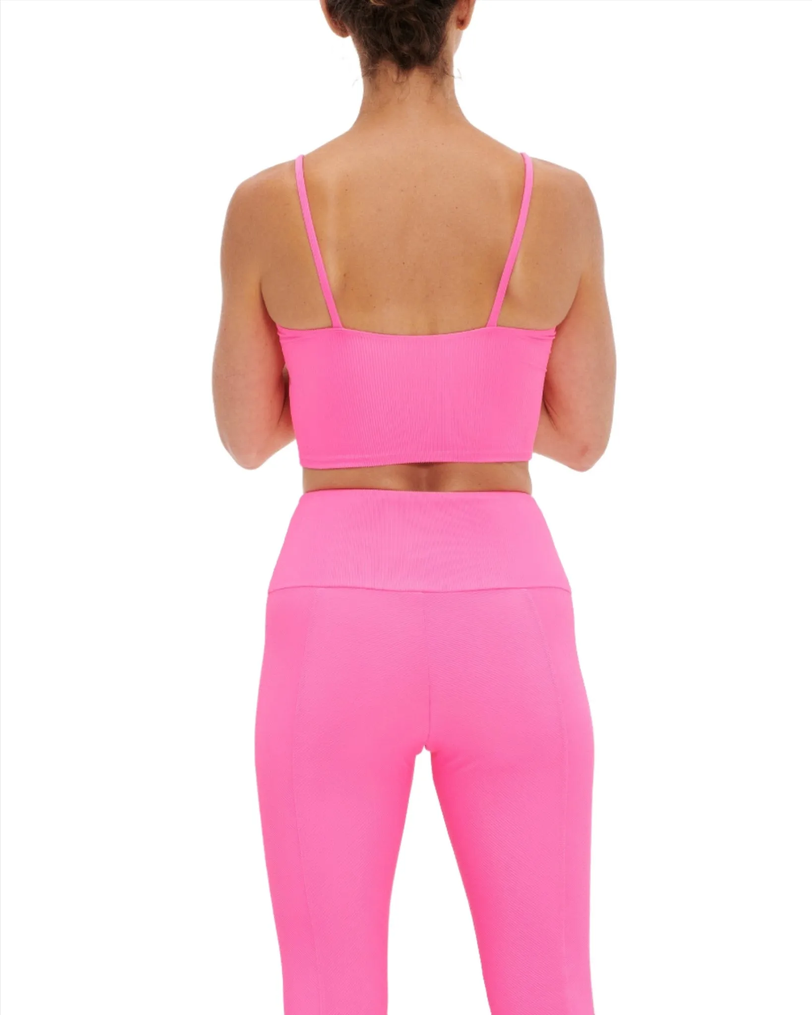 Onzie Flow Belle Cami Crop Top 3778 Ribbed