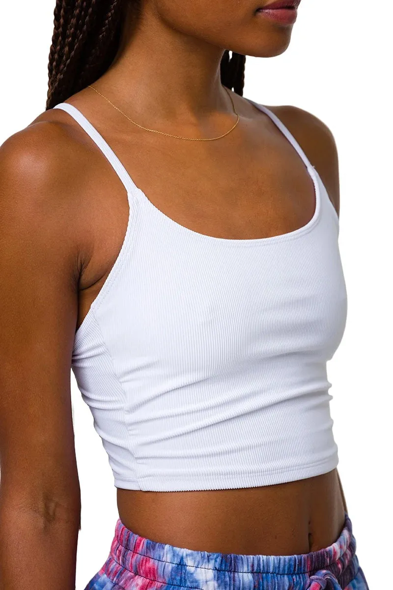 Onzie Flow Belle Cami Crop Top 3778 Ribbed