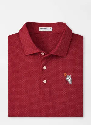Peter Millar Crimson Tesseract Polo (Big AL Basketball)
