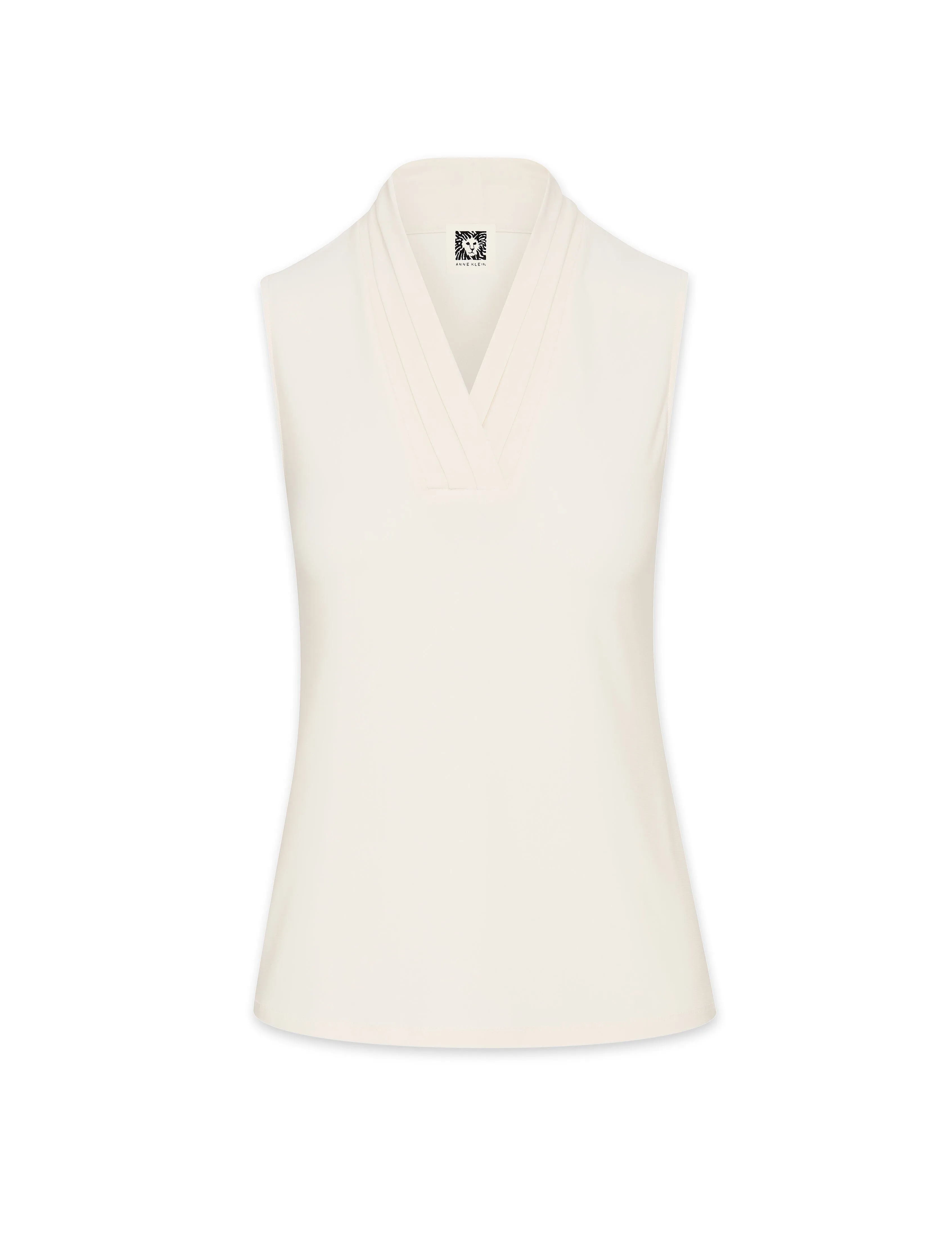 Petite V-Neck Triple Pleat Top- Sale