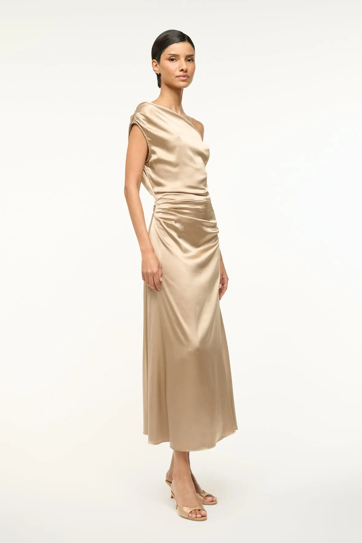 PHARE SILK DRESS | BIRCH