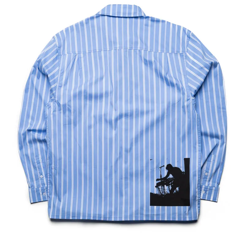 Pleasures Fetch Button Down - Blue