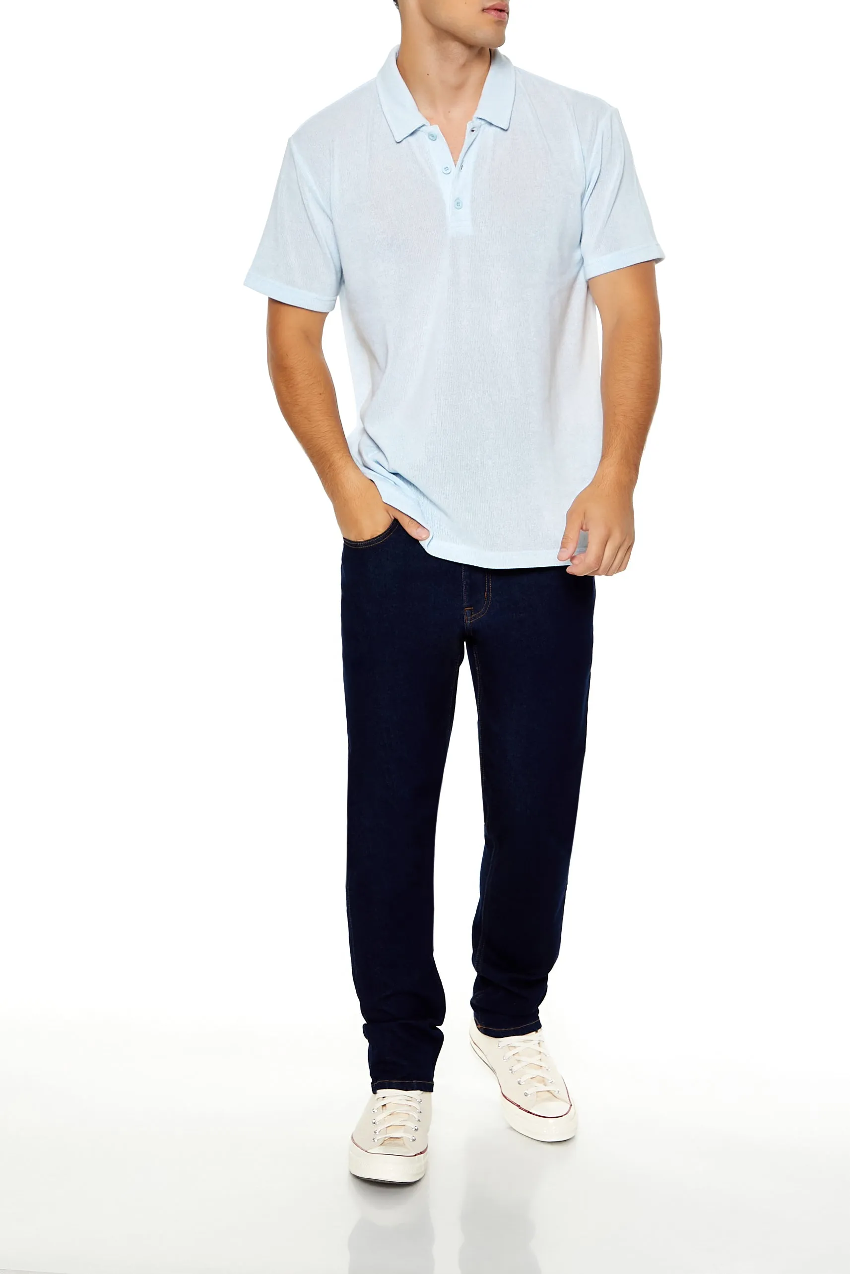 Polo côtelé doux