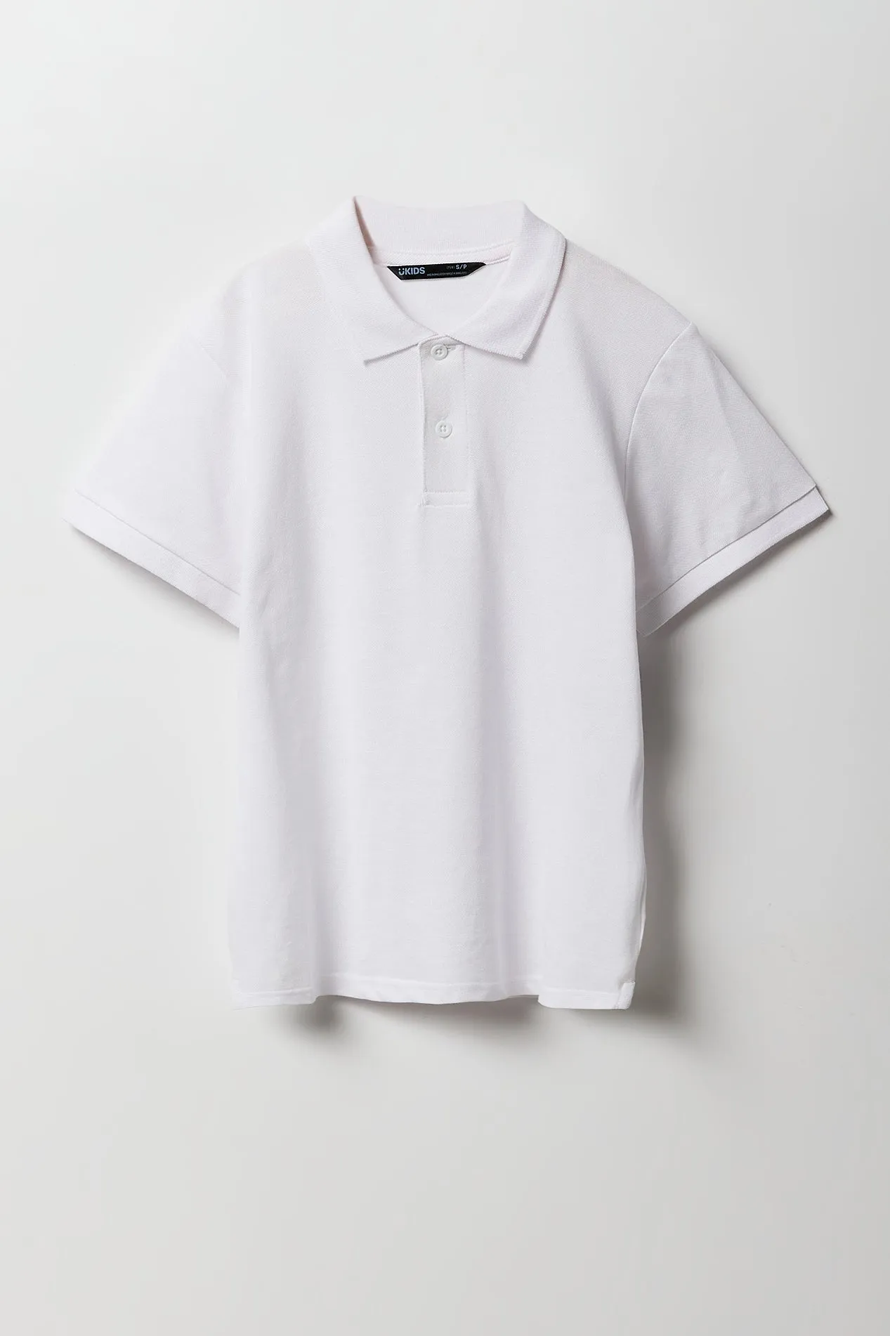 Polo uni pour garçon
