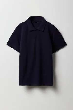 Polo uni pour garçon