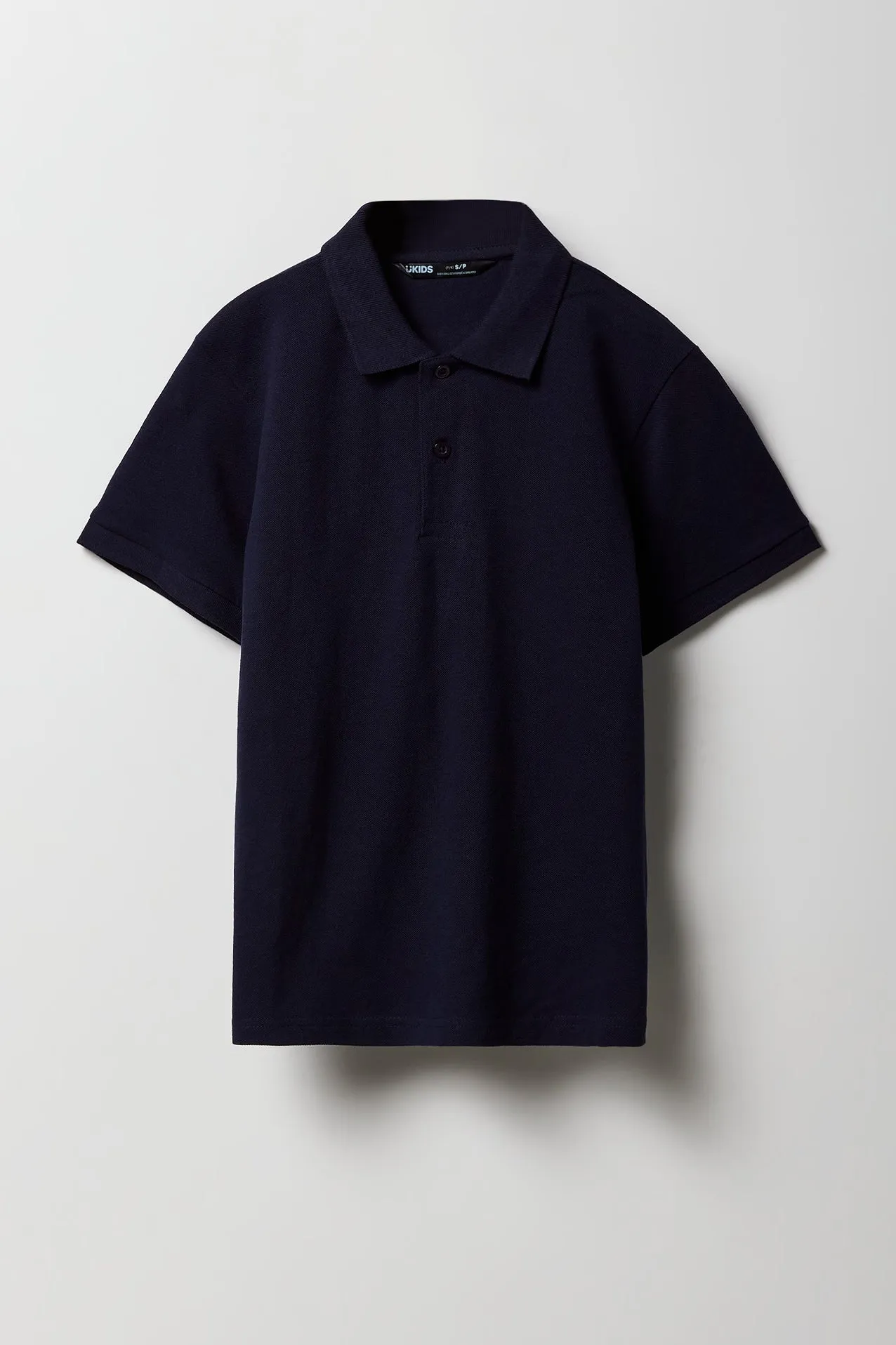 Polo uni pour garçon