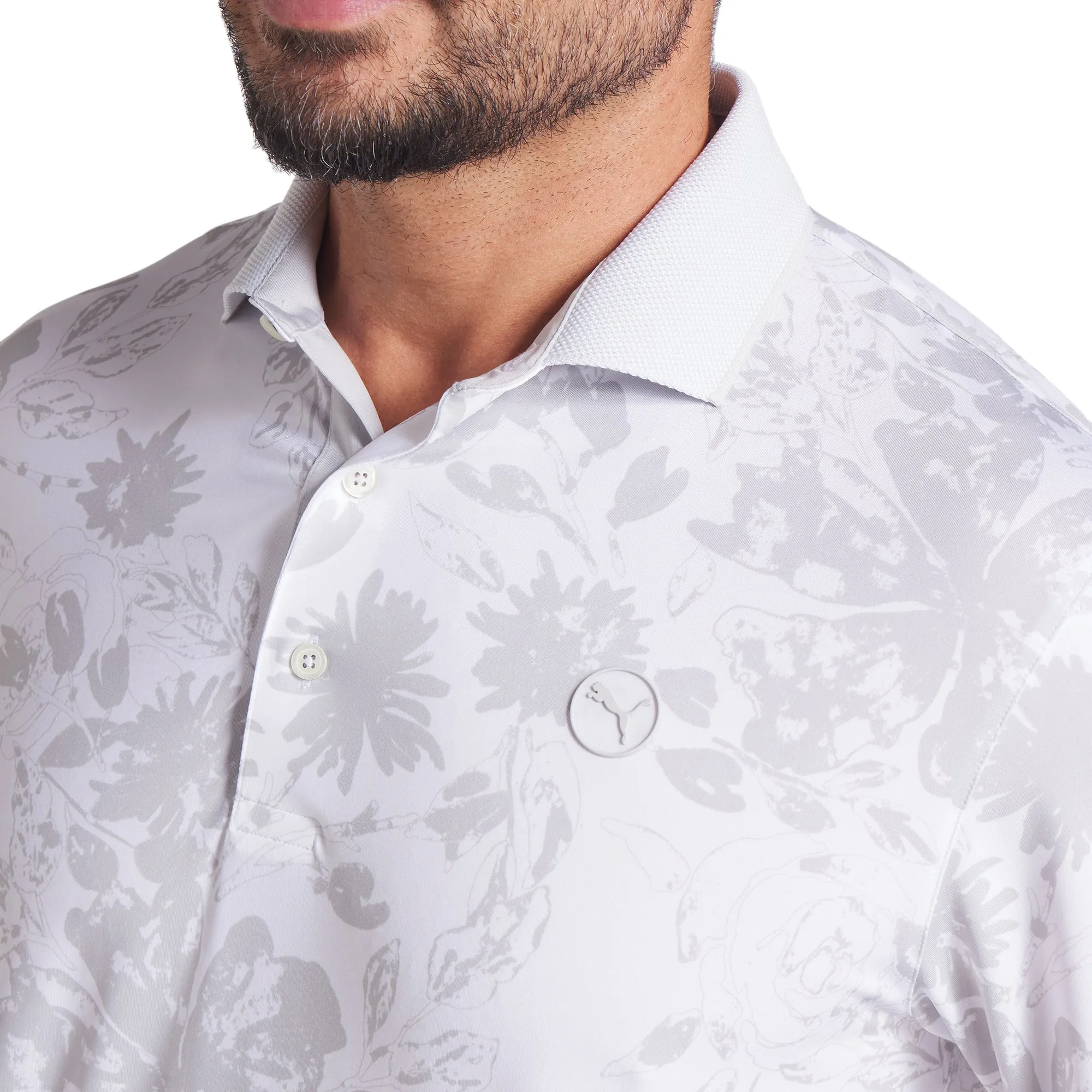 Puma Golf MATTR Rose Polo Shirt