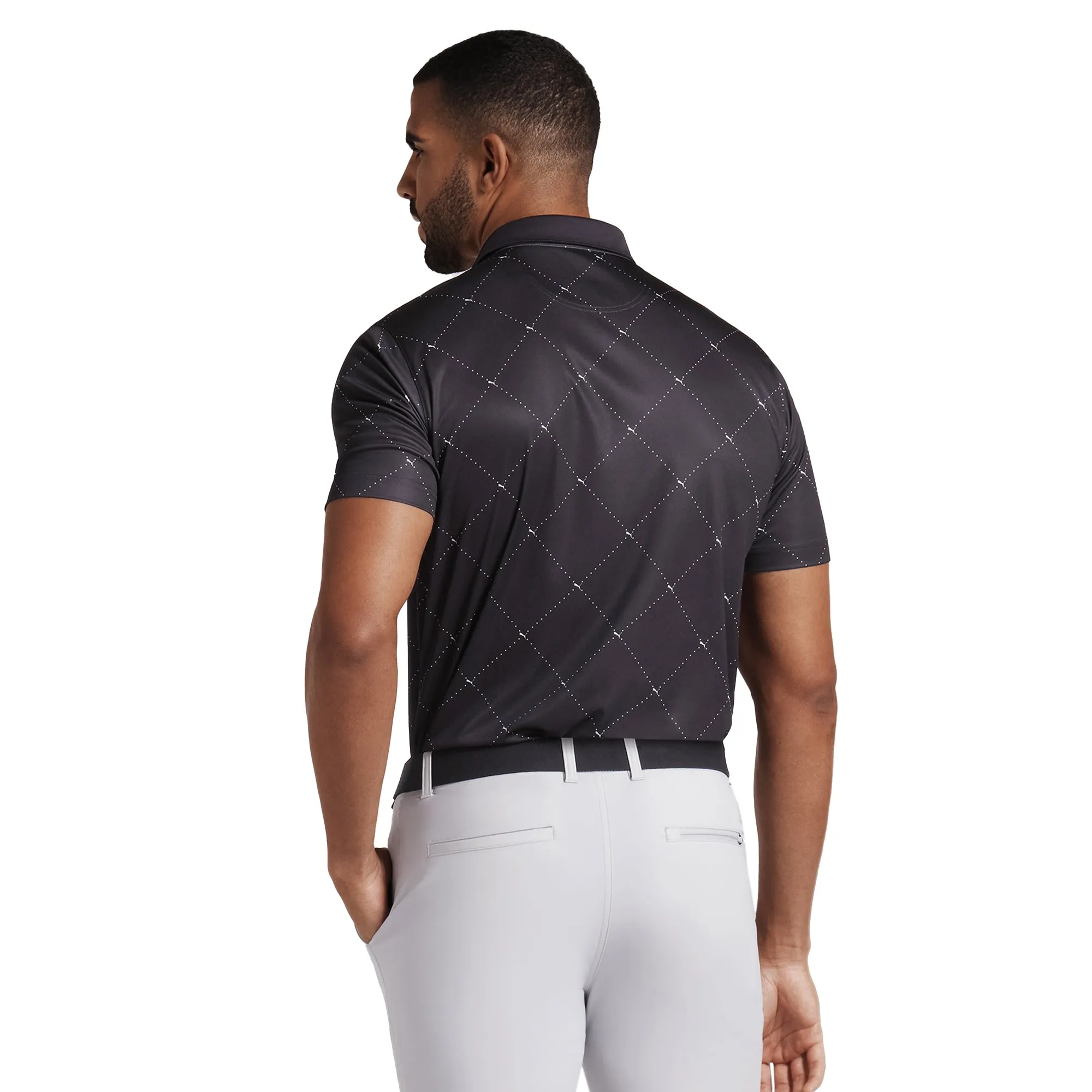 Puma Golf Pure 2.0 Argyle Polo Shirt