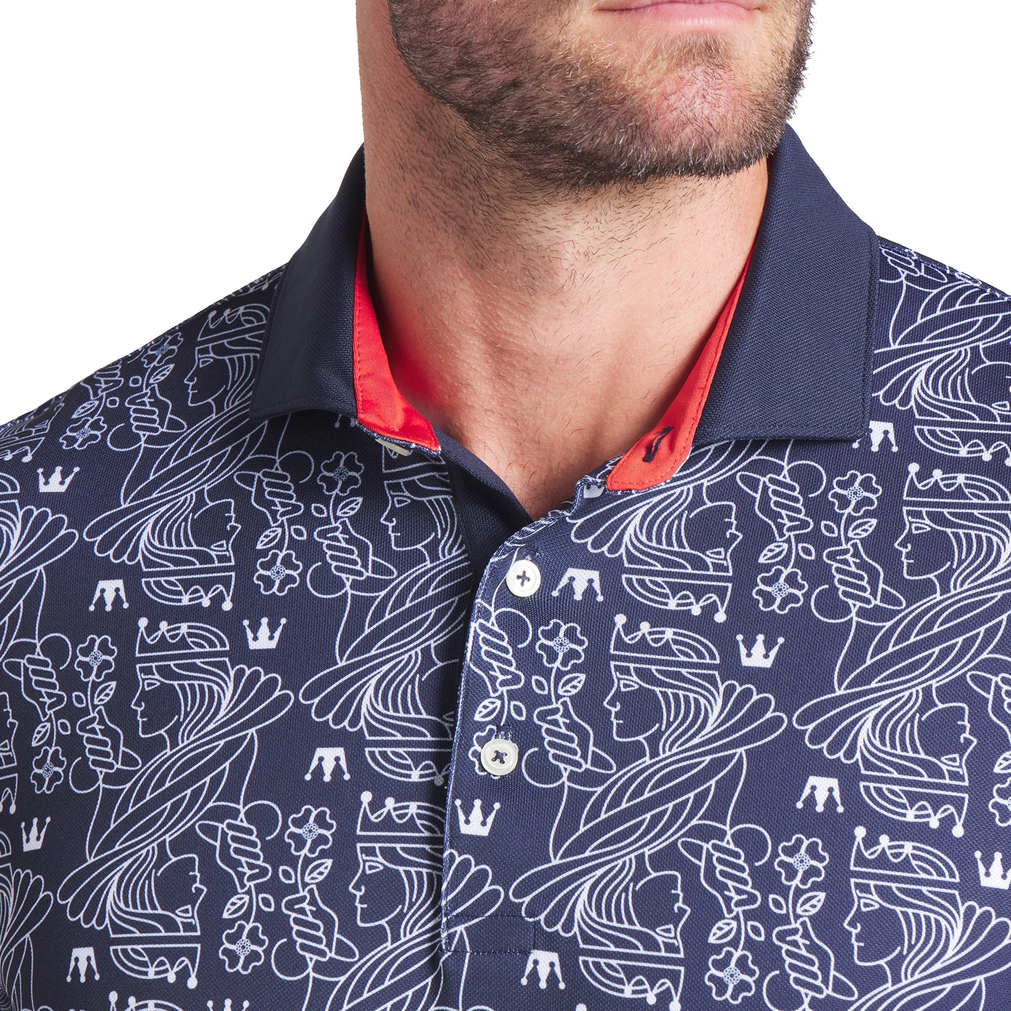 Puma Golf Royal Pique Polo Shirt