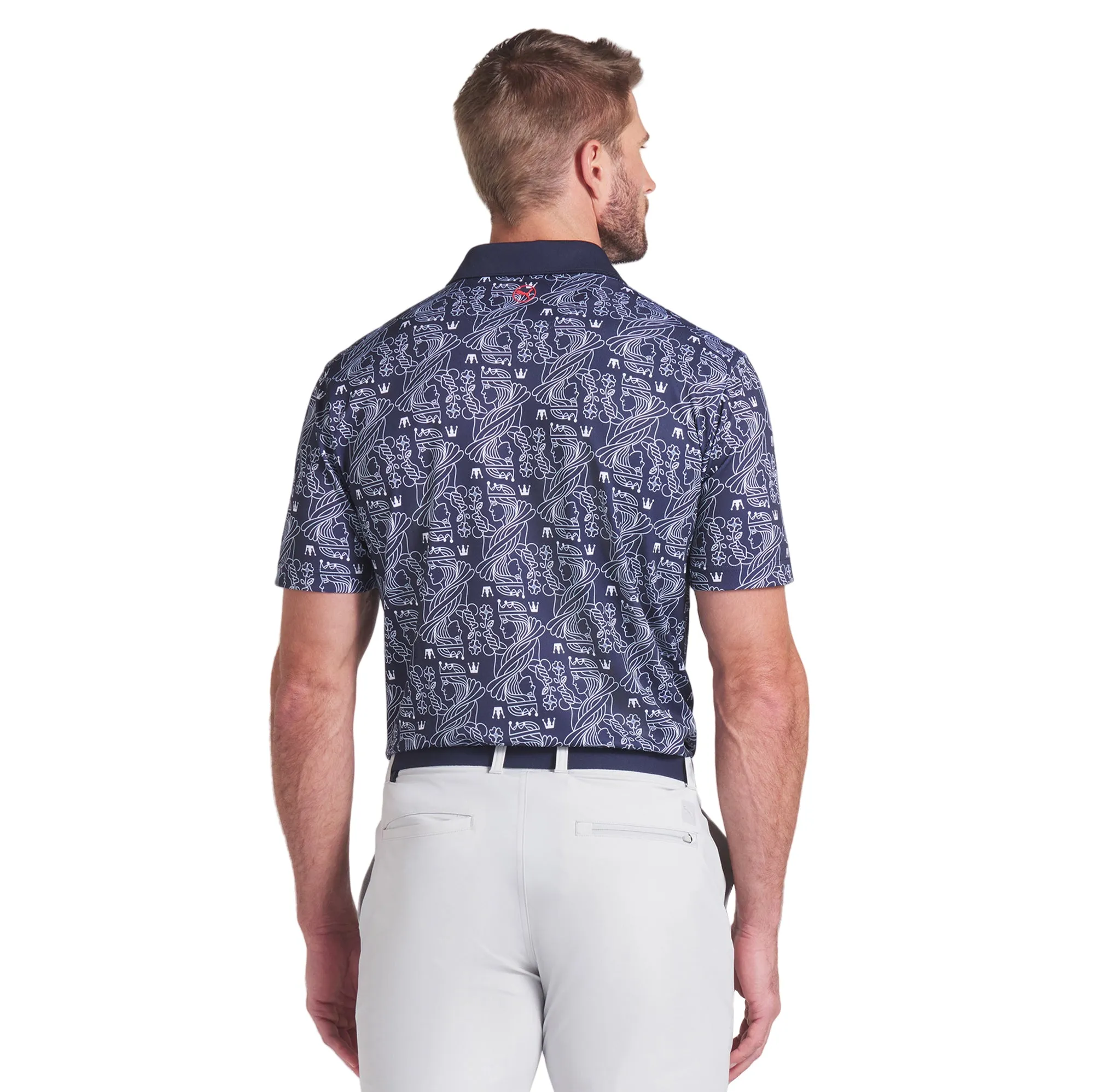 Puma Golf Royal Pique Polo Shirt