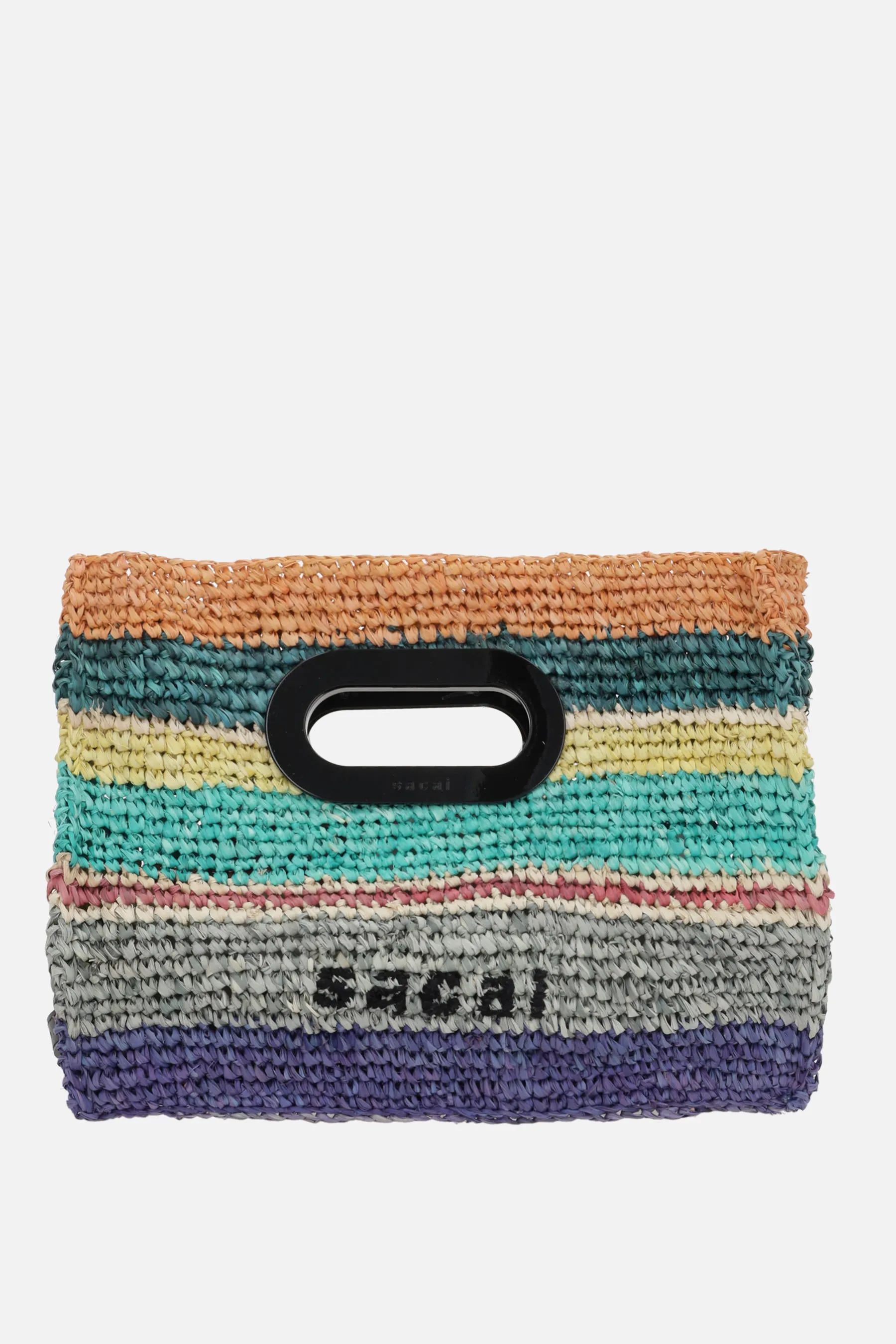 raffia small shopping bag