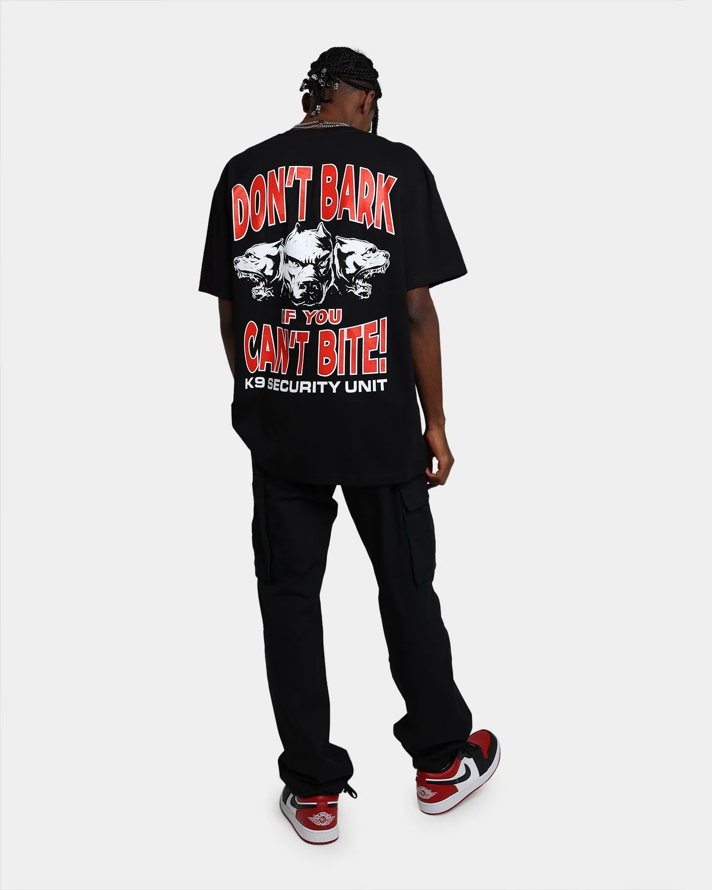 Rats Get Fat Don't Bark T-Shirt Black
