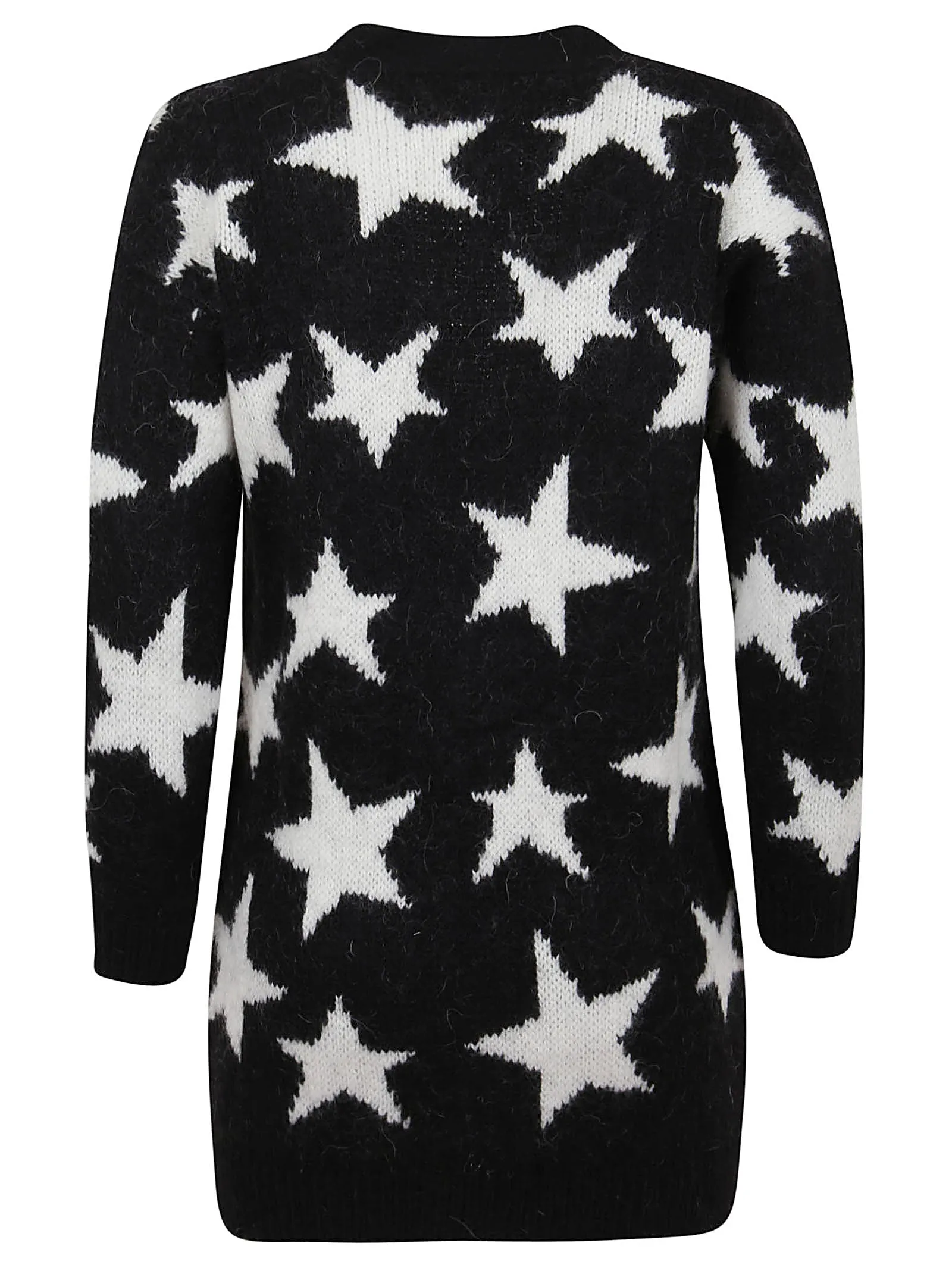 REDValentino Star Patterned V-Neck Cardigan