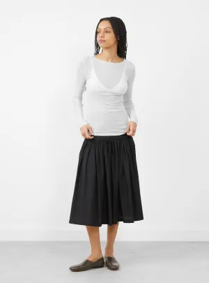 Round T-Shirt, Light Blue