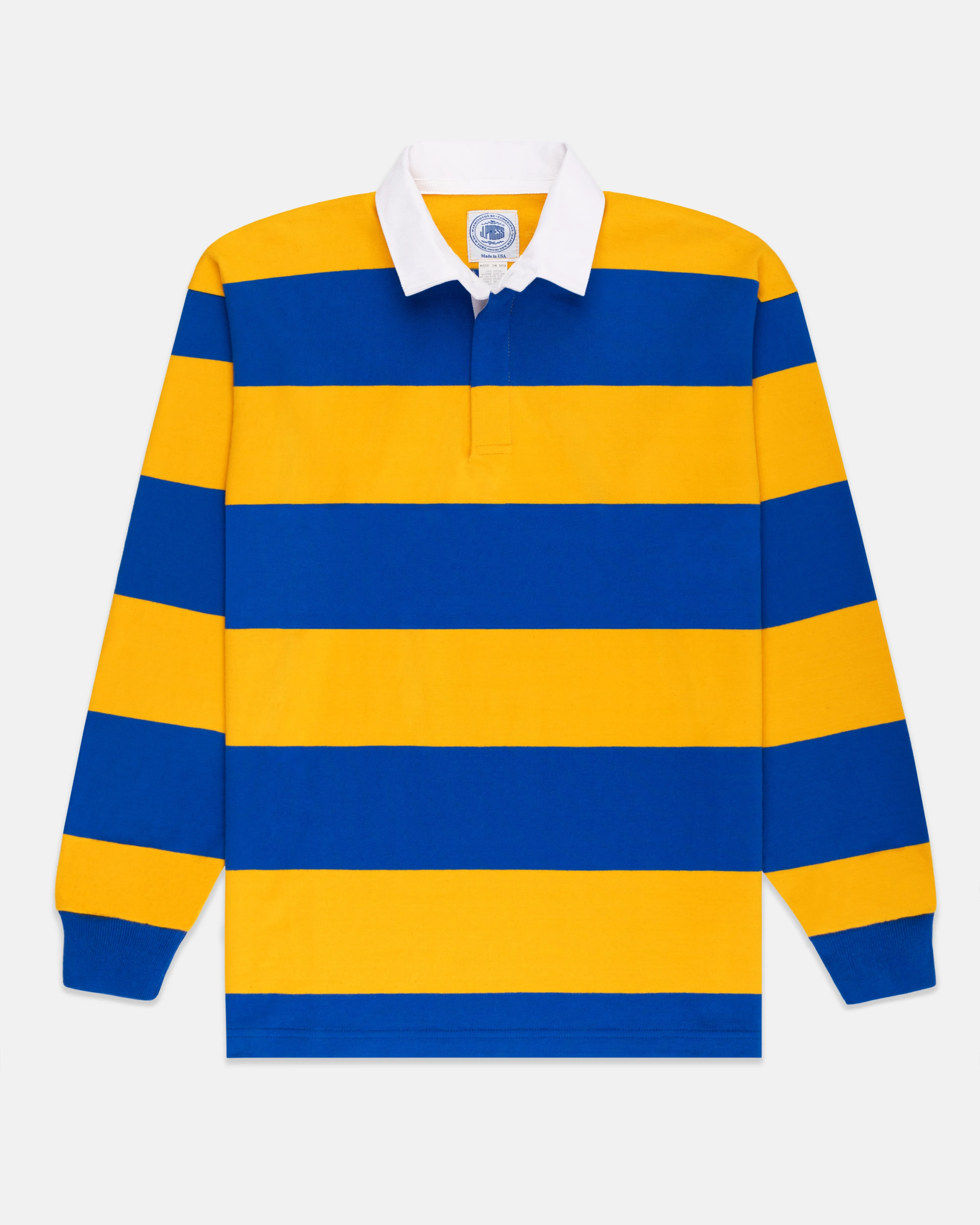 ROYAL/GOLD CLASSIC STRIPE RUGBY SHIRT