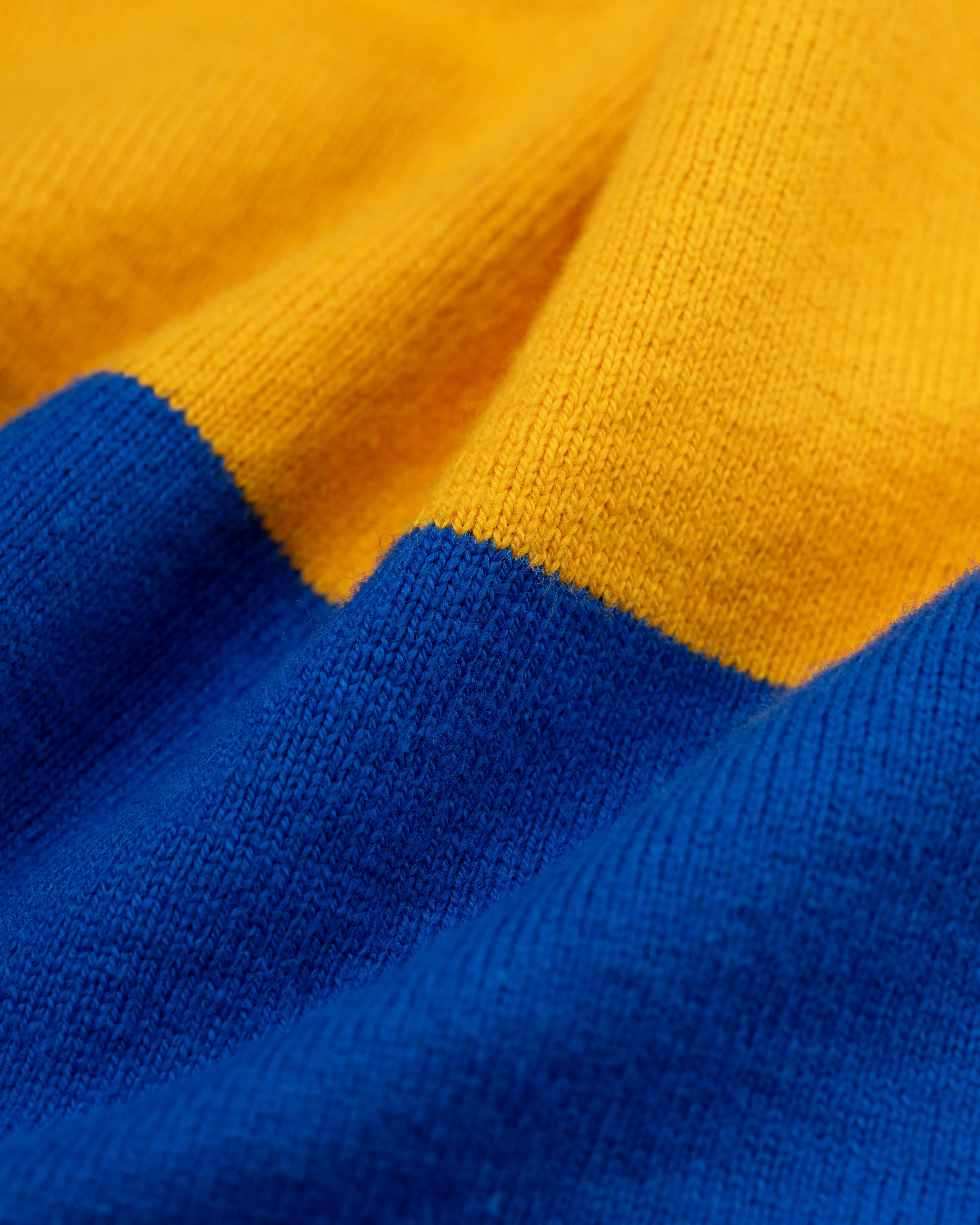 ROYAL/GOLD CLASSIC STRIPE RUGBY SHIRT