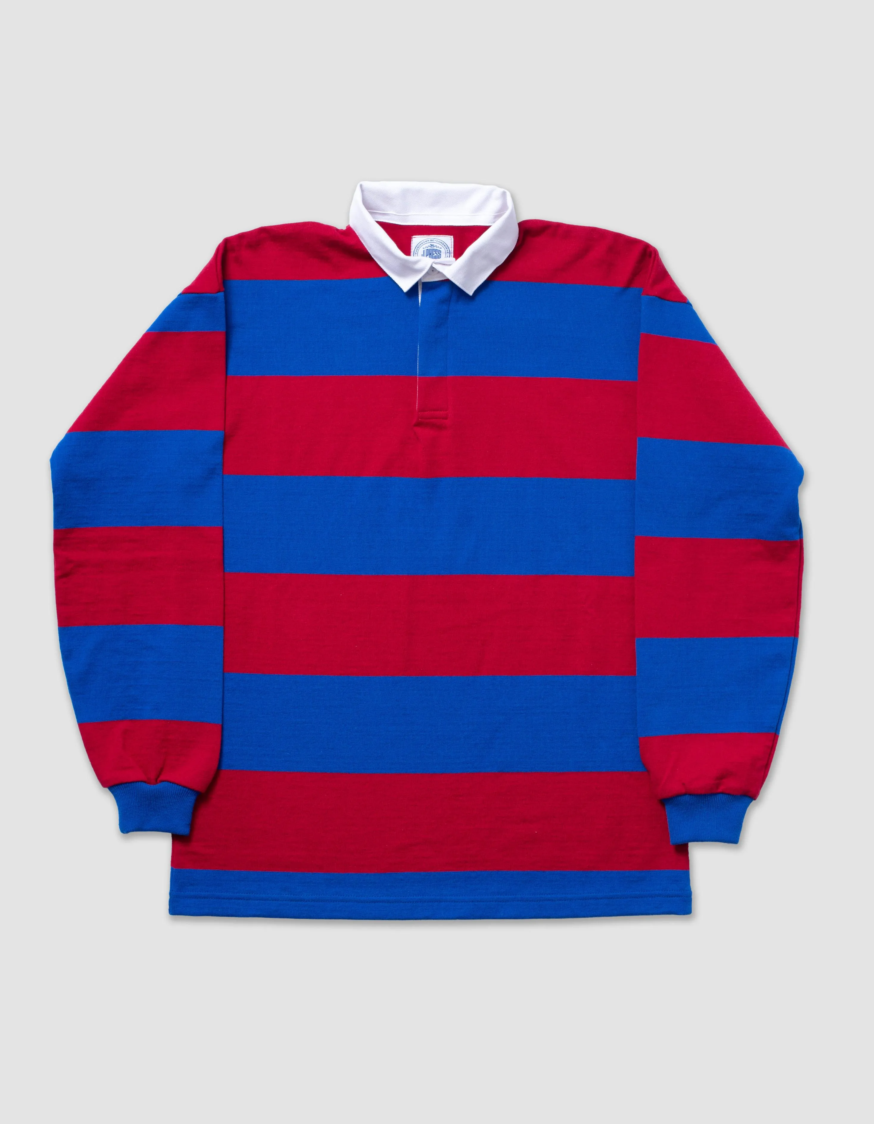 ROYAL/RED CLASSIC STRIPE RUGBY SHIRT
