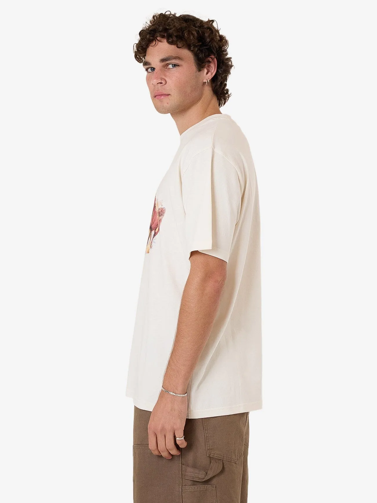 Ruthless Frontier Merch Fit Tee - Heritage White