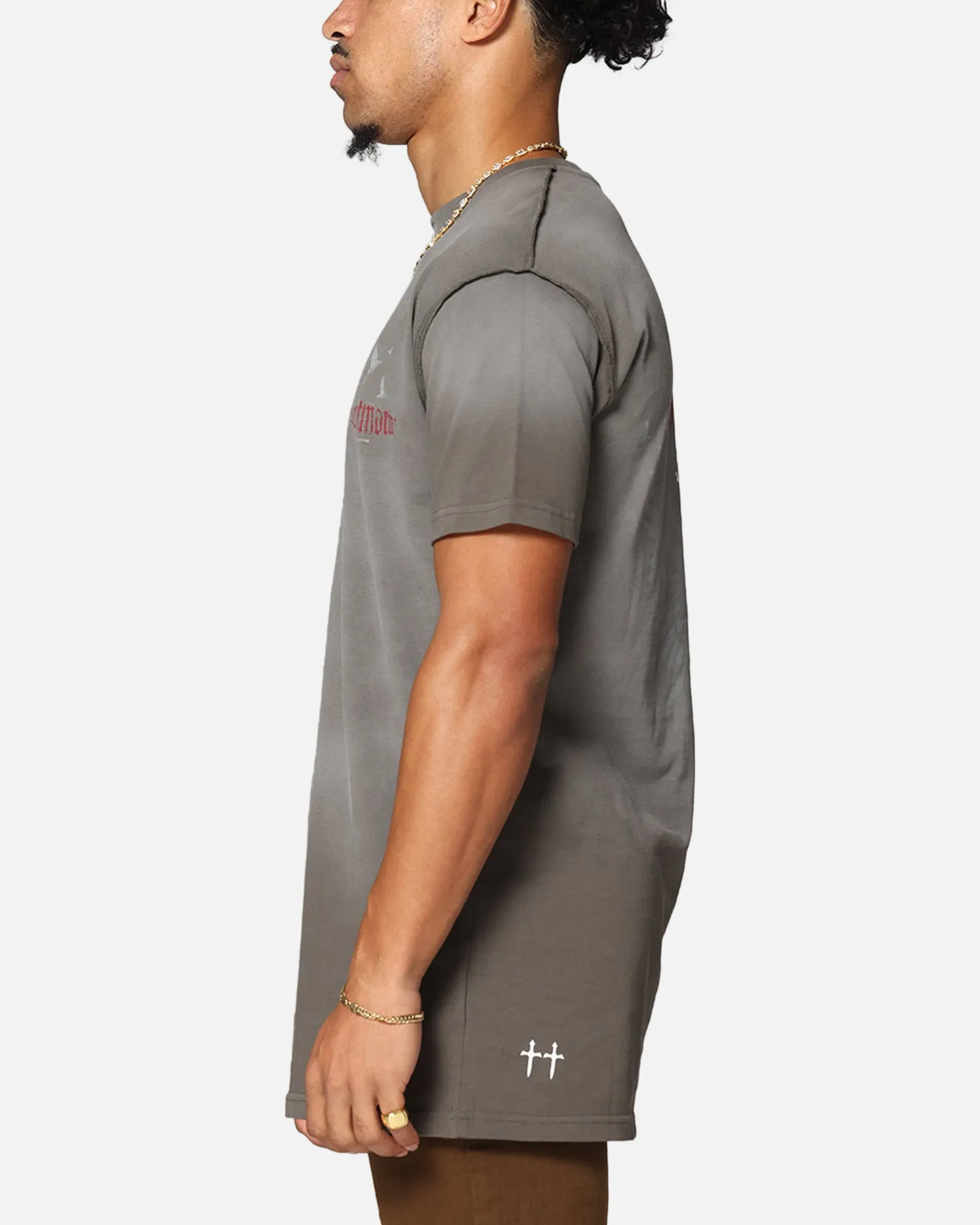 Saint Morta Amorfati Lafayette T-Shirt Sunfade Brown