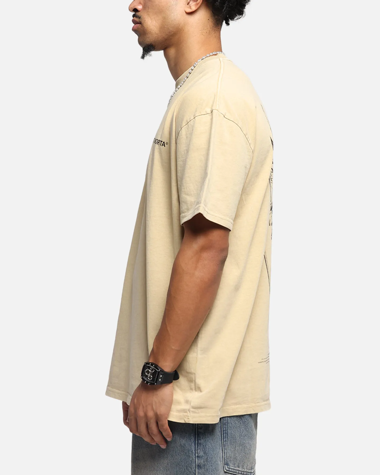 Saint Morta Awakening Boxy T-Shirt Stone