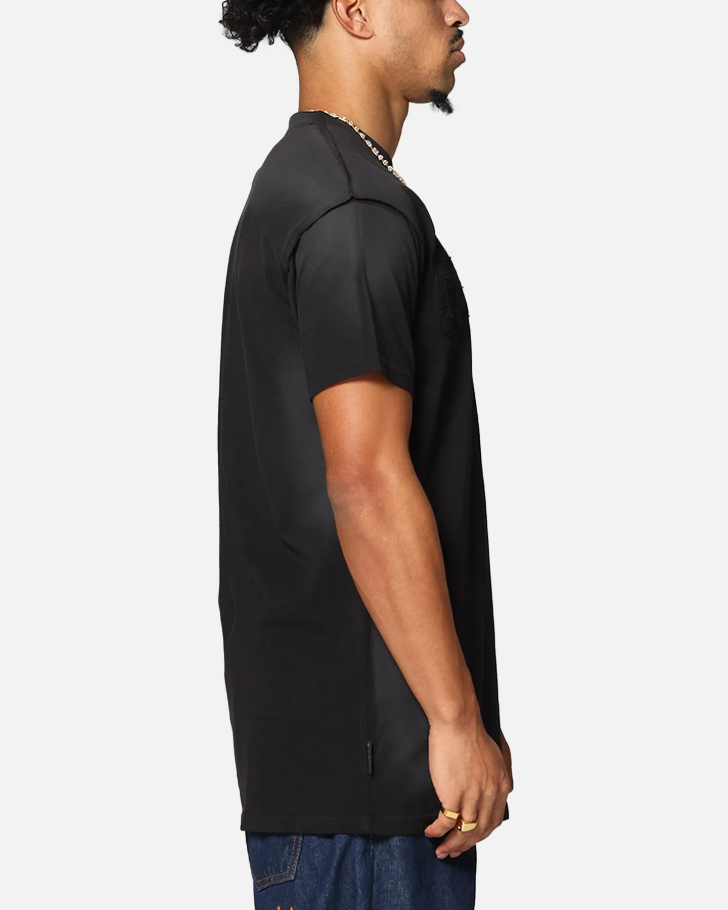 Saint Morta Manticore Lafayette T-Shirt Sunfade Black