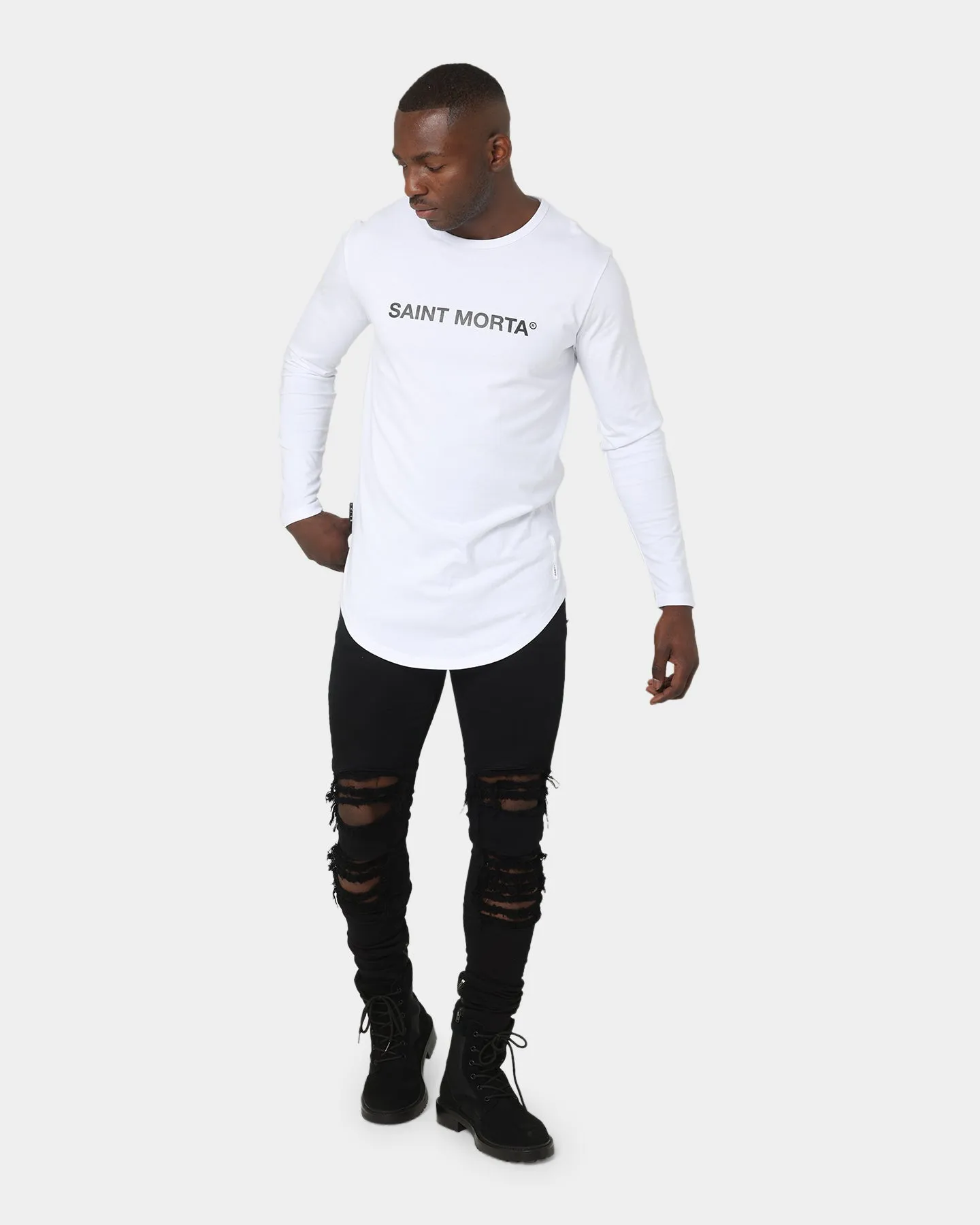 Saint Morta Official El Duplo T-Shirt White