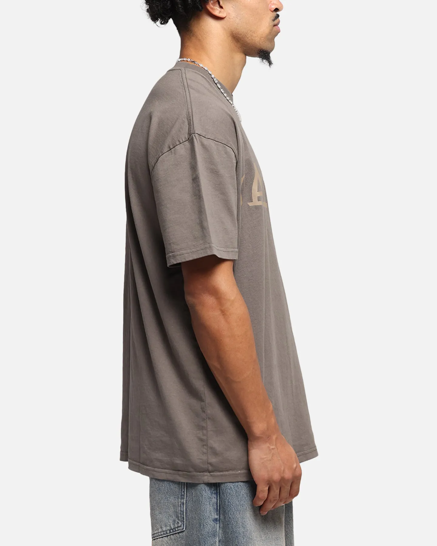 Saint Morta Vision Boxy T-Shirt Brown