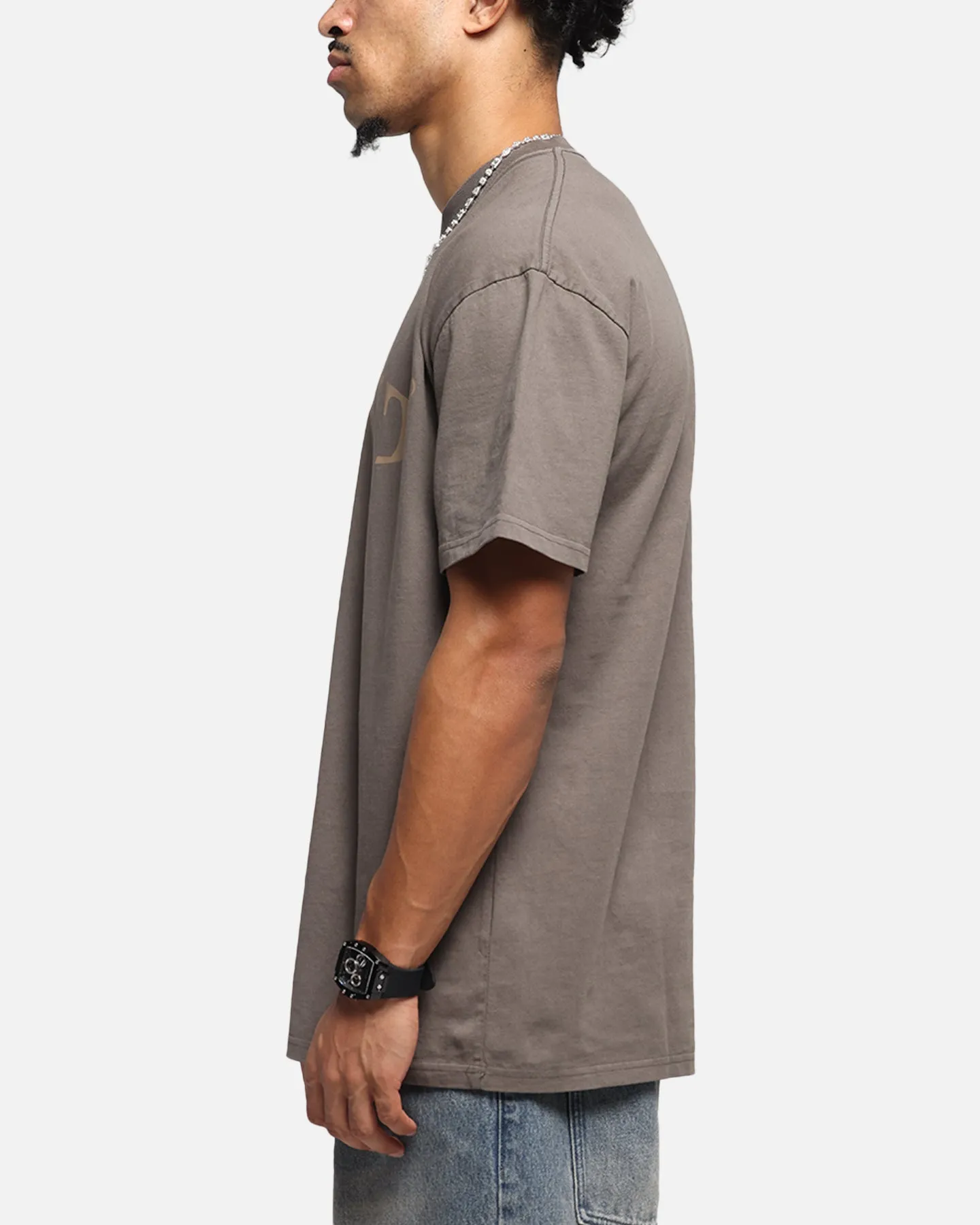 Saint Morta Vision Boxy T-Shirt Brown