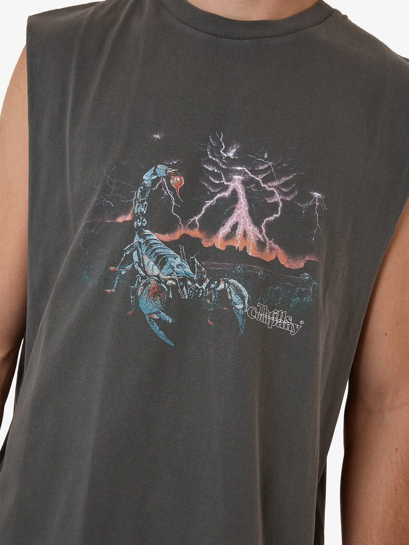 Scorpion Ridge Merch Fit Muscle Tee - Merch Black