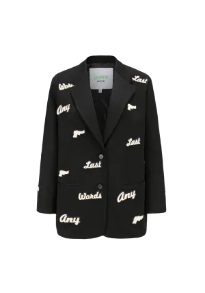 Sculptural Loose Fit Blazer
