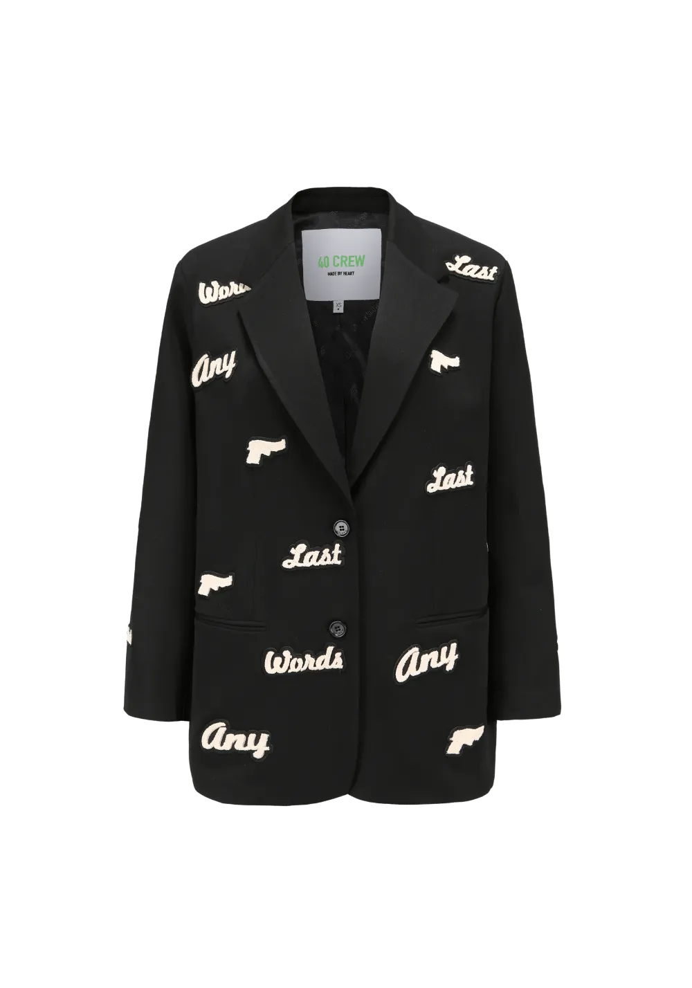 Sculptural Loose Fit Blazer
