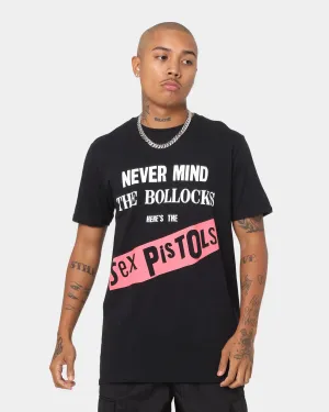 Sex Pistols Never Mind The Bollocks Original Album T-Shirt Black
