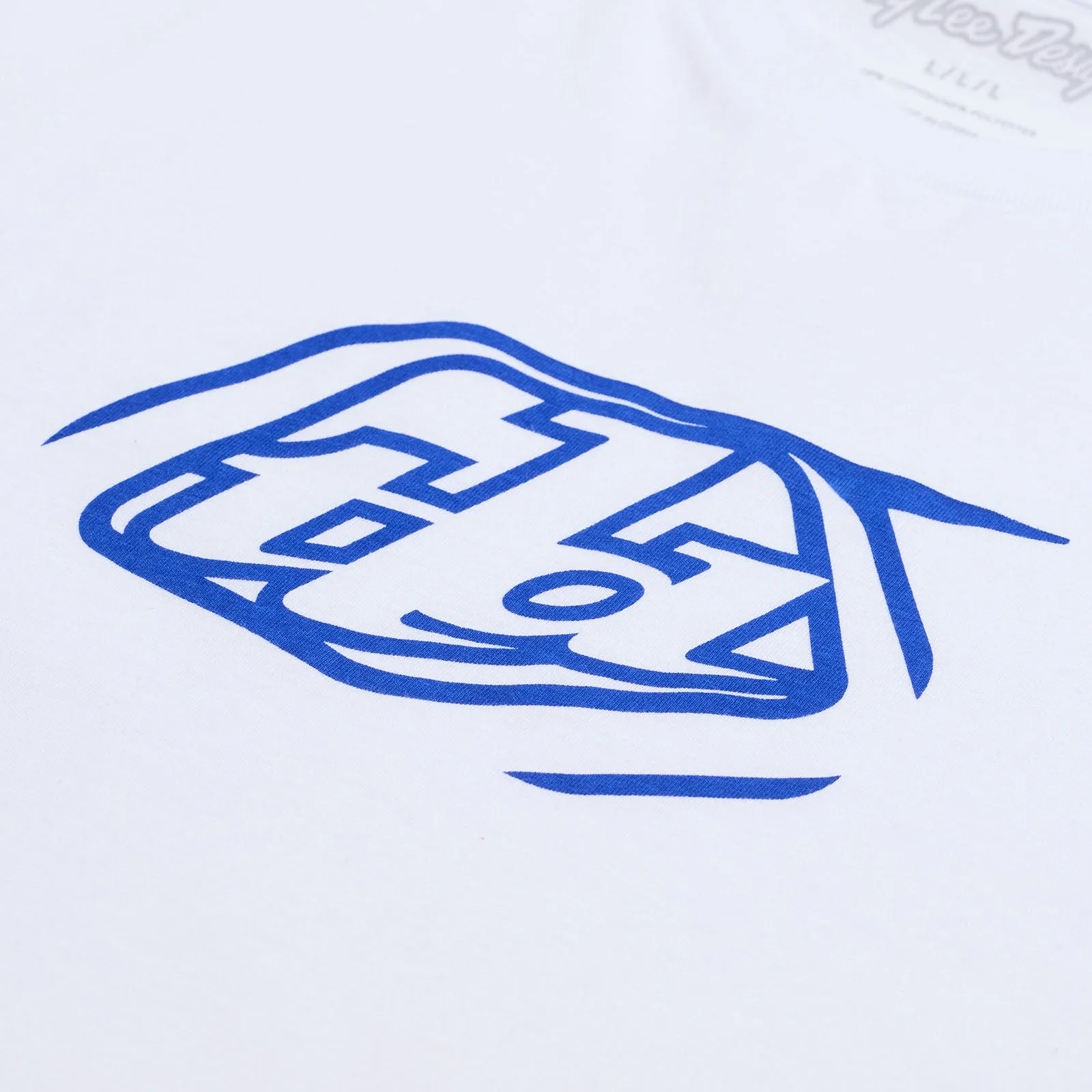 Short Sleeve Tee Badge White