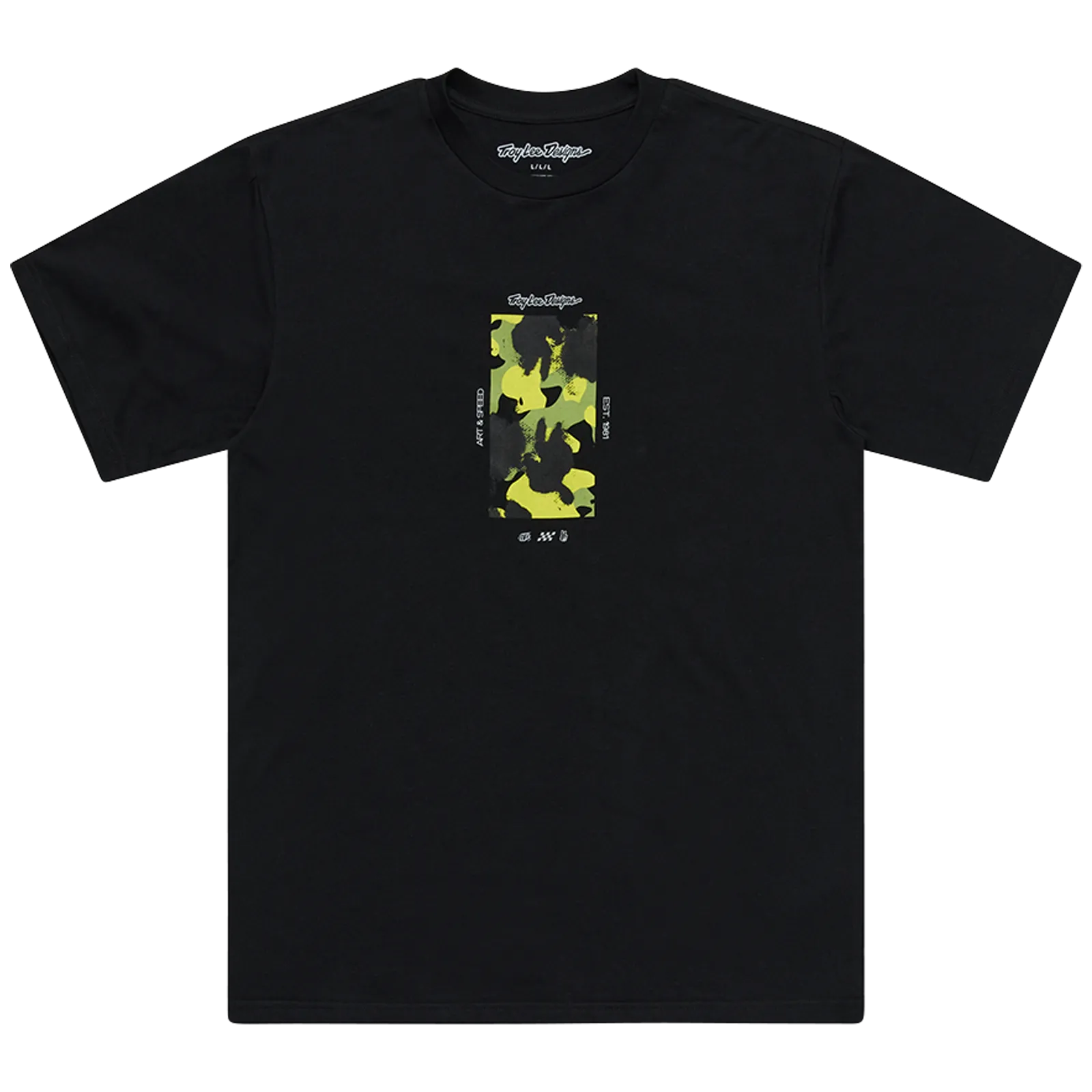 Short Sleeve Tee Boxed Out Black