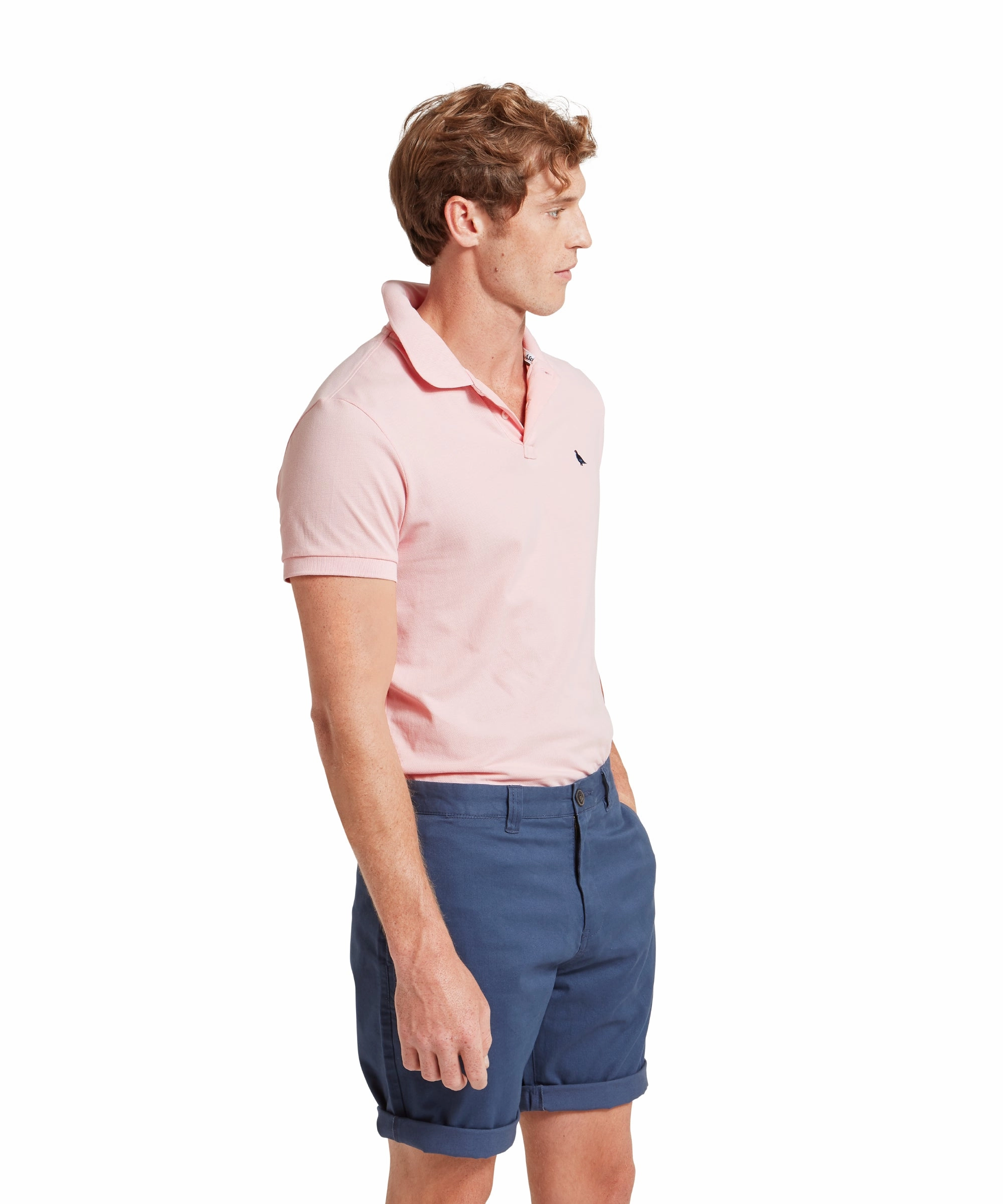 St Ives Polo Shirt - Chalky Coral