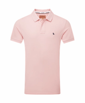 St Ives Polo Shirt - Chalky Coral