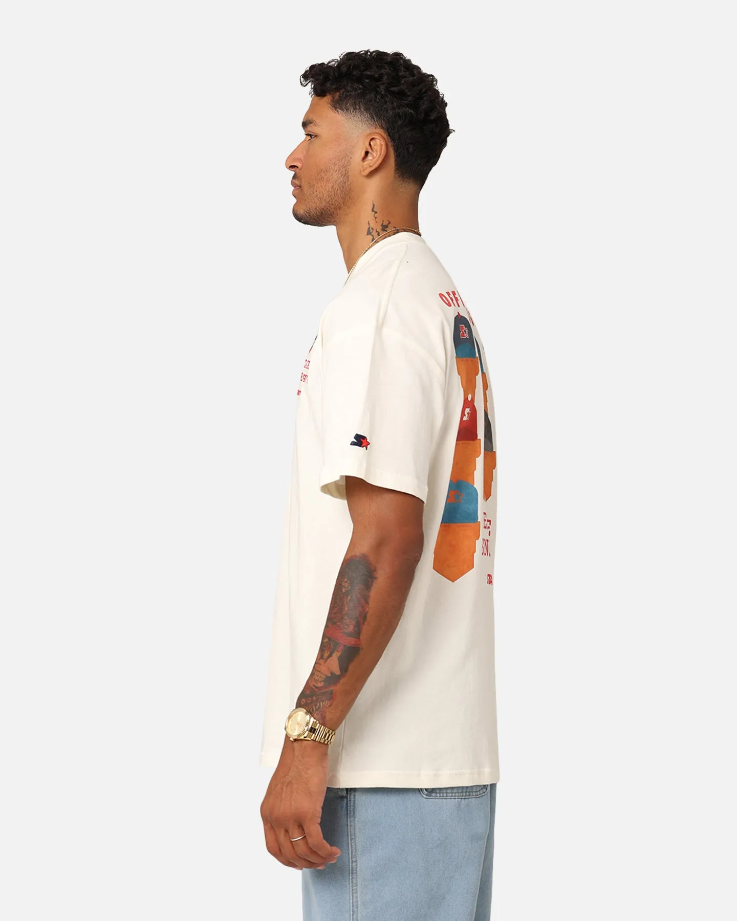 Starter Hat Game T-Shirt Off White