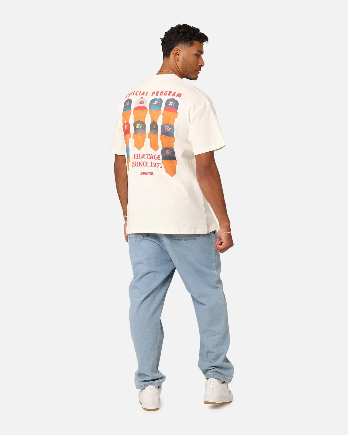 Starter Hat Game T-Shirt Off White