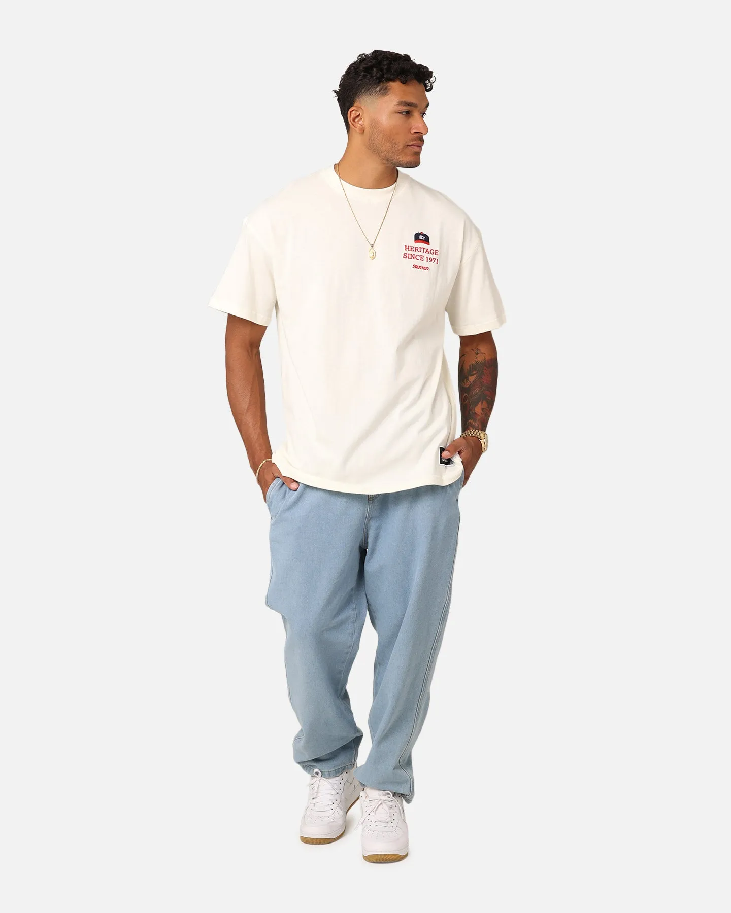 Starter Hat Game T-Shirt Off White