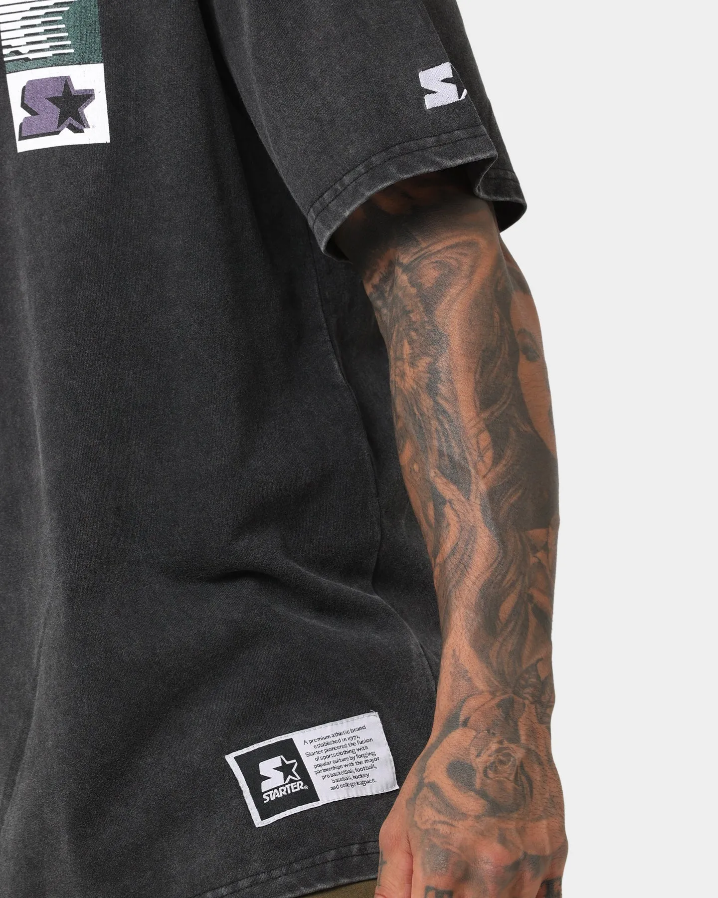 Starter Line Up T-Shirt Washed Black